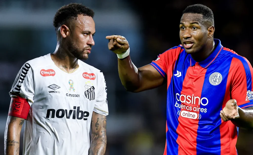 “Le vamos a meter”: la picante advertencia de Romaña a Neymar antes del San Lorenzo vs. Santos
