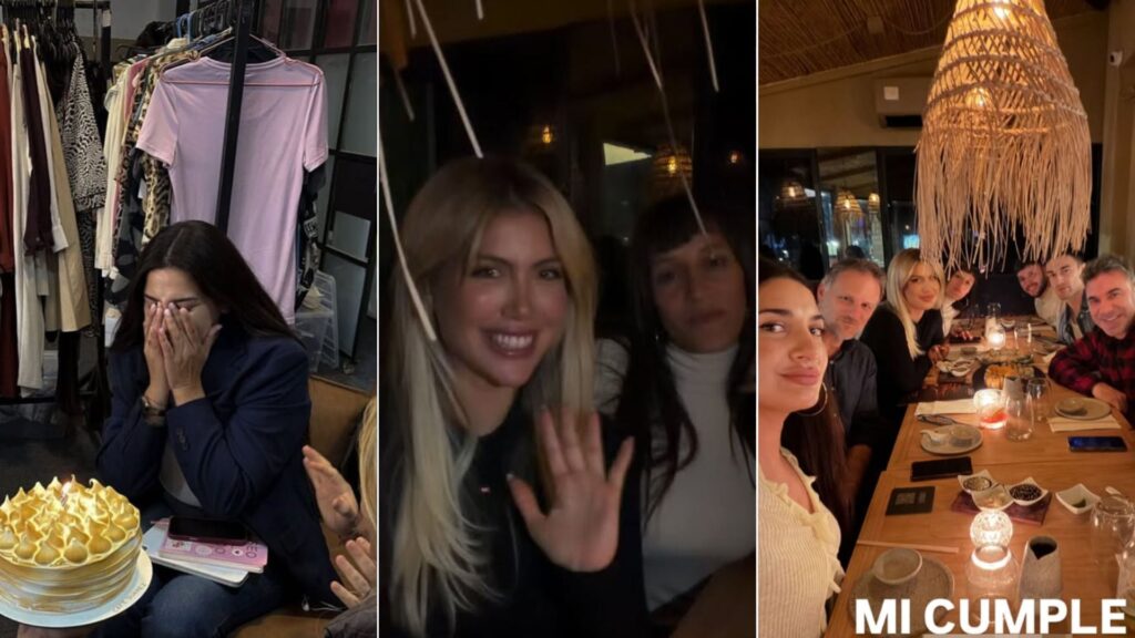 La velada especial de Wanda Nara: así celebró el cumpleaños de su amiga Natt Córdoba