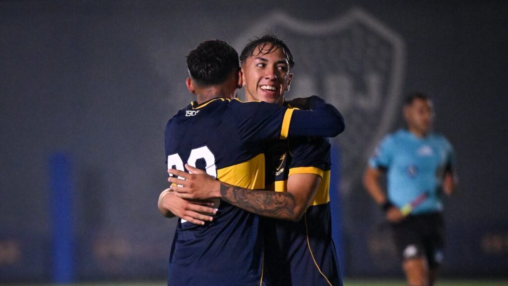 Boca Juniors le ganó 2 a 0 a River Plate por el Superclásico de Reserva y recuperó el liderazgo en la Zona B