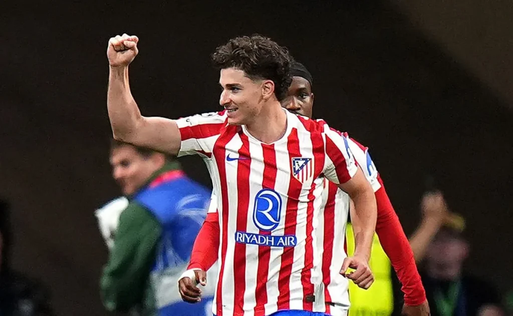 Julián Álvarez usó 7 palabras para anticipar la revancha entre Arsenal y Atlético de Madrid por la Champions League