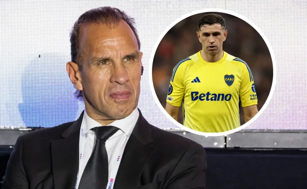El Mono Navarro Montoya pide que Boca vaya a buscar al Dibu Martínez