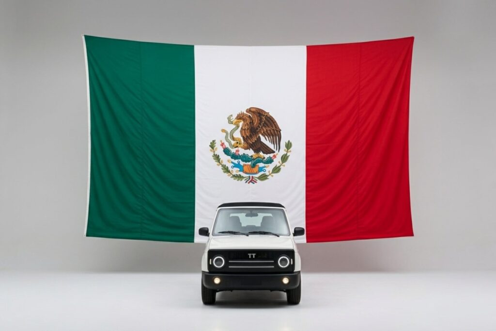 Hecho en México: cómo es el auto eléctrico que se carga con el sol y cuesta menos de US$6000