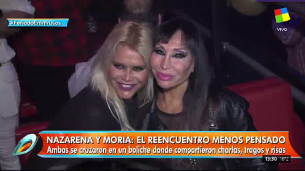 Nazarena Vélez revivió su polémica con Moria Casán y contó por qué no quiere aparecer en su serie
